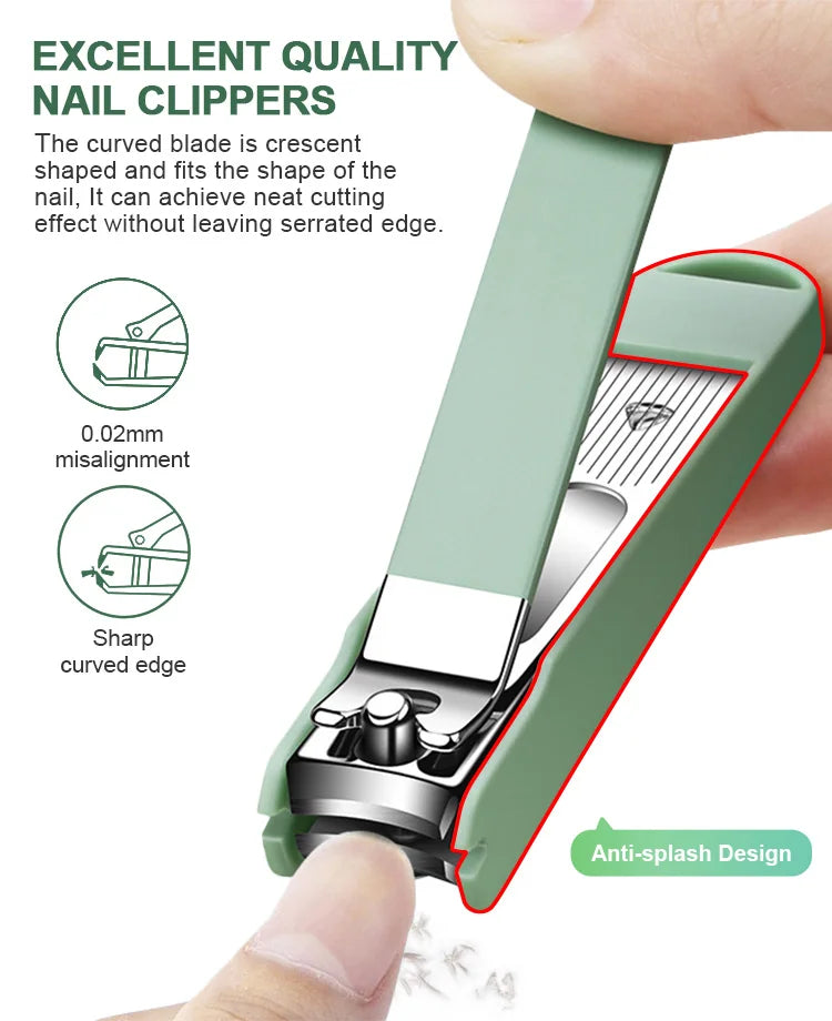 Custom Stainless Steel Manicure Set 5-Piece | Travel Grooming Kit | Bulk Logo