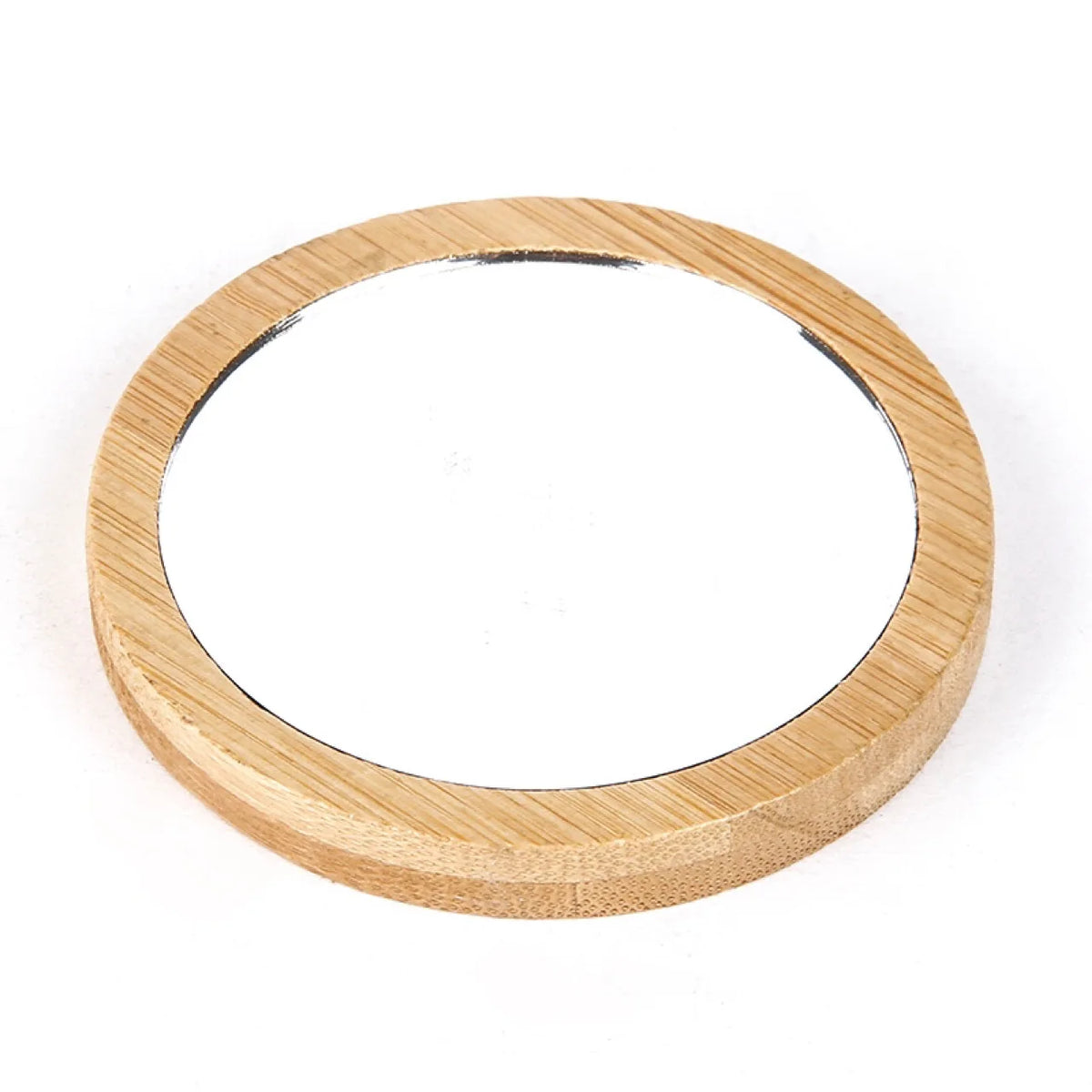 Bamboo Pocket Mirrors with Custom Logo | Eco-Friendly | Wholesale