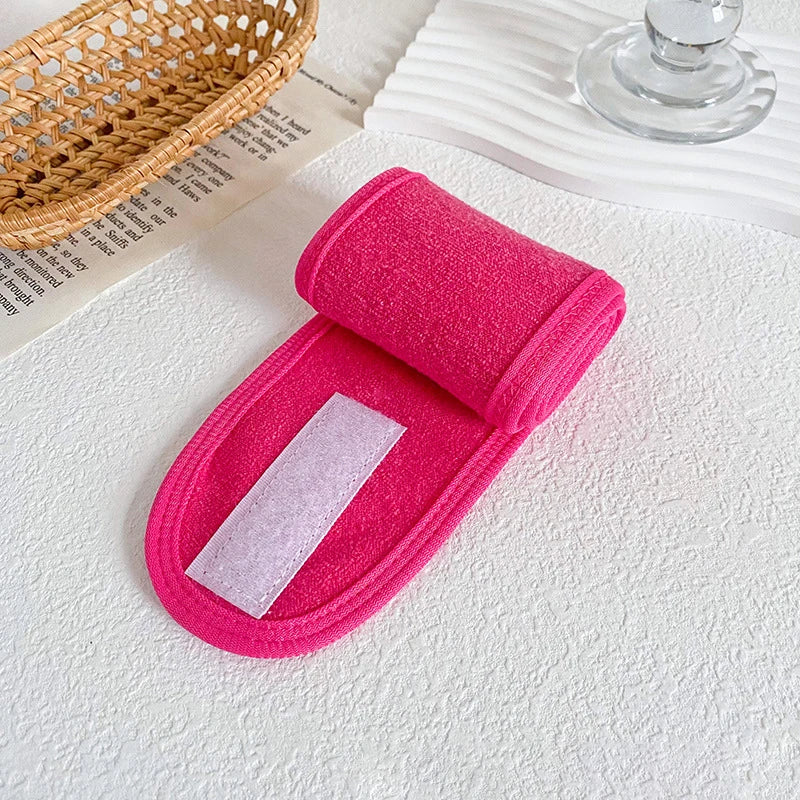 Custom Microfiber Spa Headband for Face Washing & Skincare | Wholesale Bulk