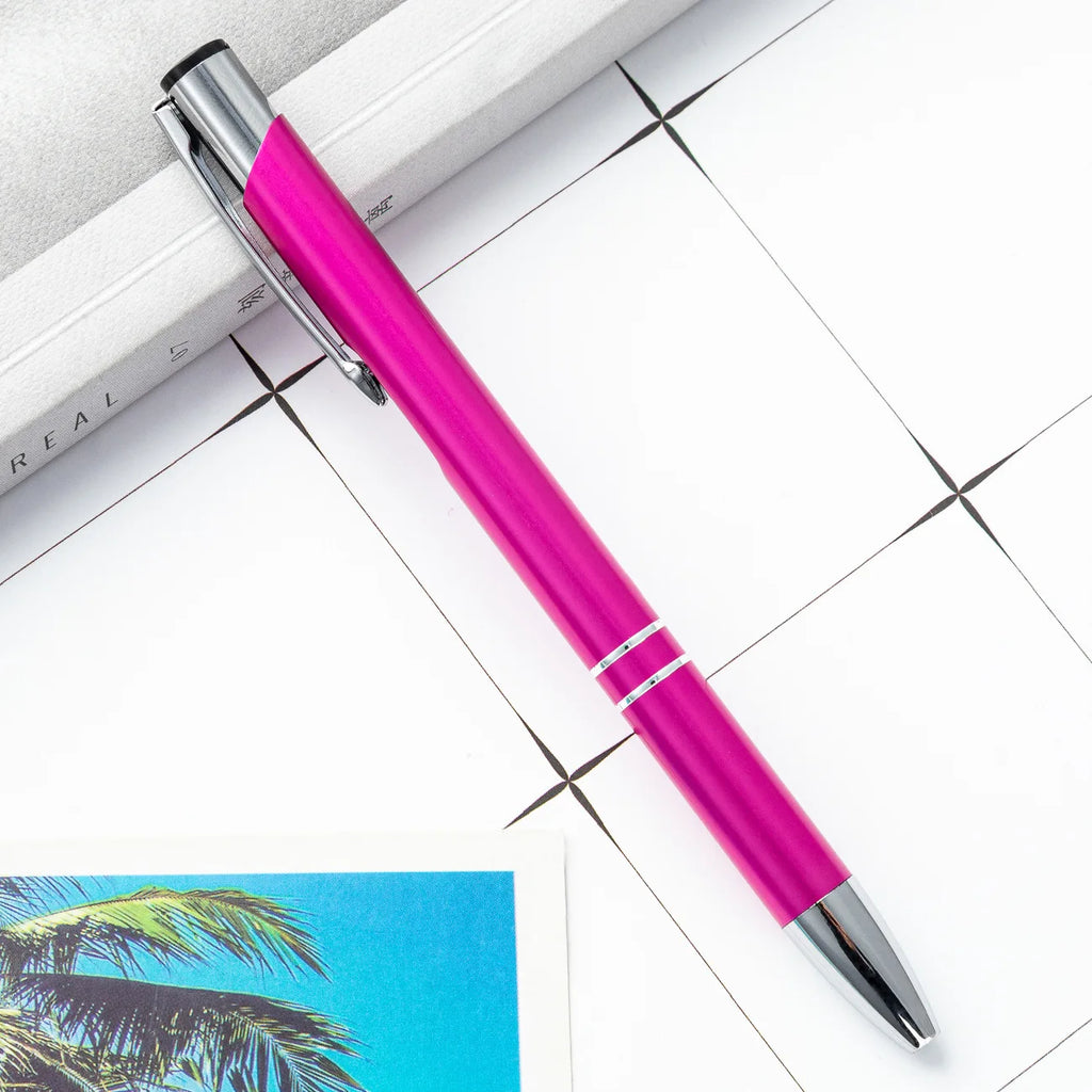 Custom Metal Pen with Logo | UV Printing | 1pc MOQ | 15-Day Lead