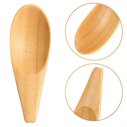 Custom Wooden Spoons with Logo | 10ml Capacity | 1,000 MOQ