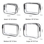 Custom PVC Cosmetic Bags with Logo | 100 MOQ Waterproof Wholesale