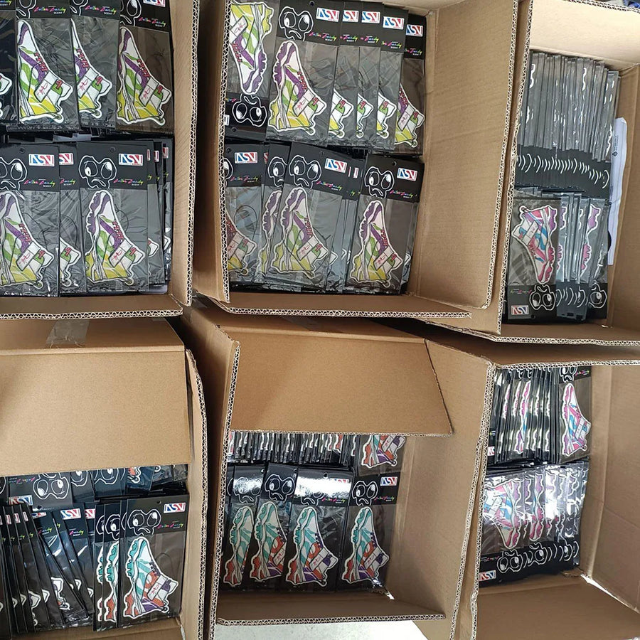 Custom Promotional Air Fresheners | 500 Pcs MOQ, 100+ Scents | Wholesale