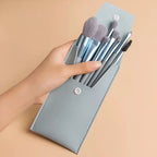 Custom 8-Piece Makeup Brush Set with Logo | 3,000 MOQ