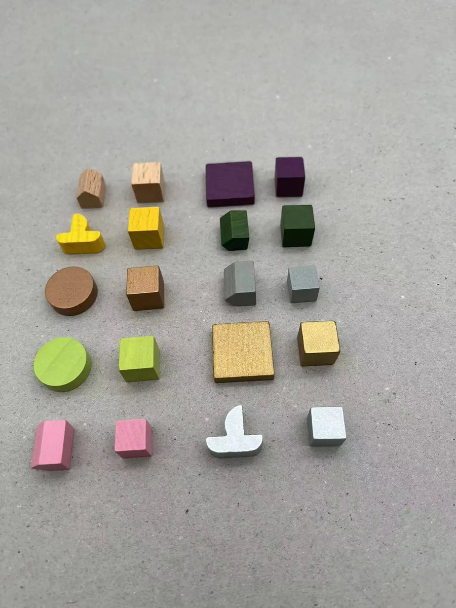 Custom Wooden Meeple Game Tokens | Natural Wood Pieces | Bulk Wholesale