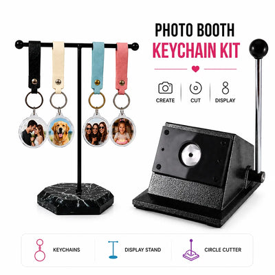 Photo Booth Keychain Kit | 35mm DIY Acrylic Frame | Wedding Favors Bulk