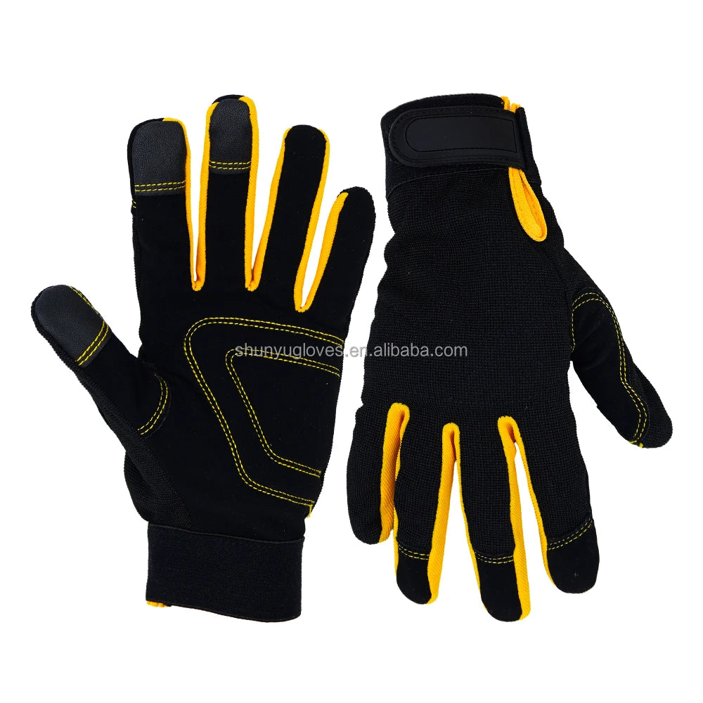 Custom Logo Work Safety Gloves | OEM Industrial MOQ 600 Pairs