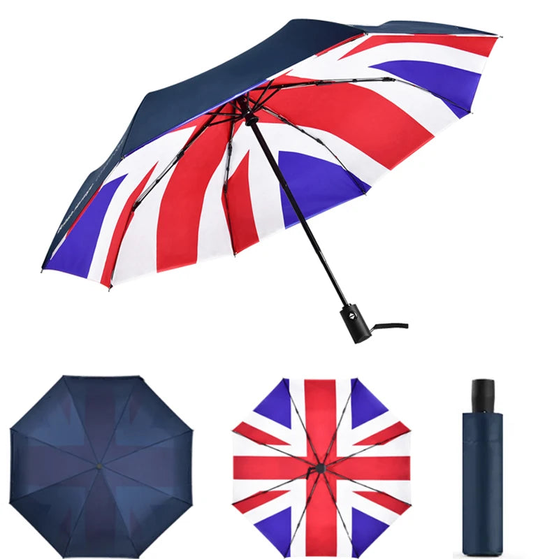 Custom Automatic Umbrella | 1 PC MOQ 190T Pongee Promotional Gift