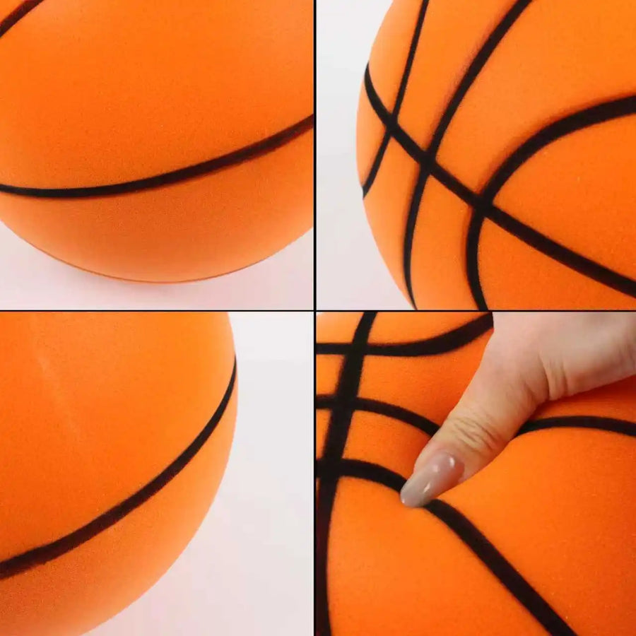 Custom Silent PU Foam Basketball | Indoor Soft Toy Ball with Logo