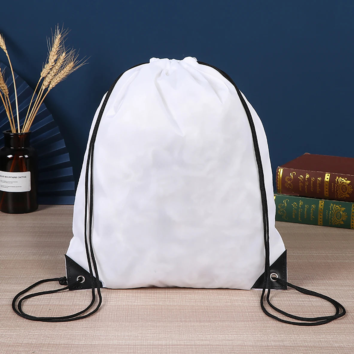 Custom Polyester Drawstring Bag | Promotional Gym Backpack