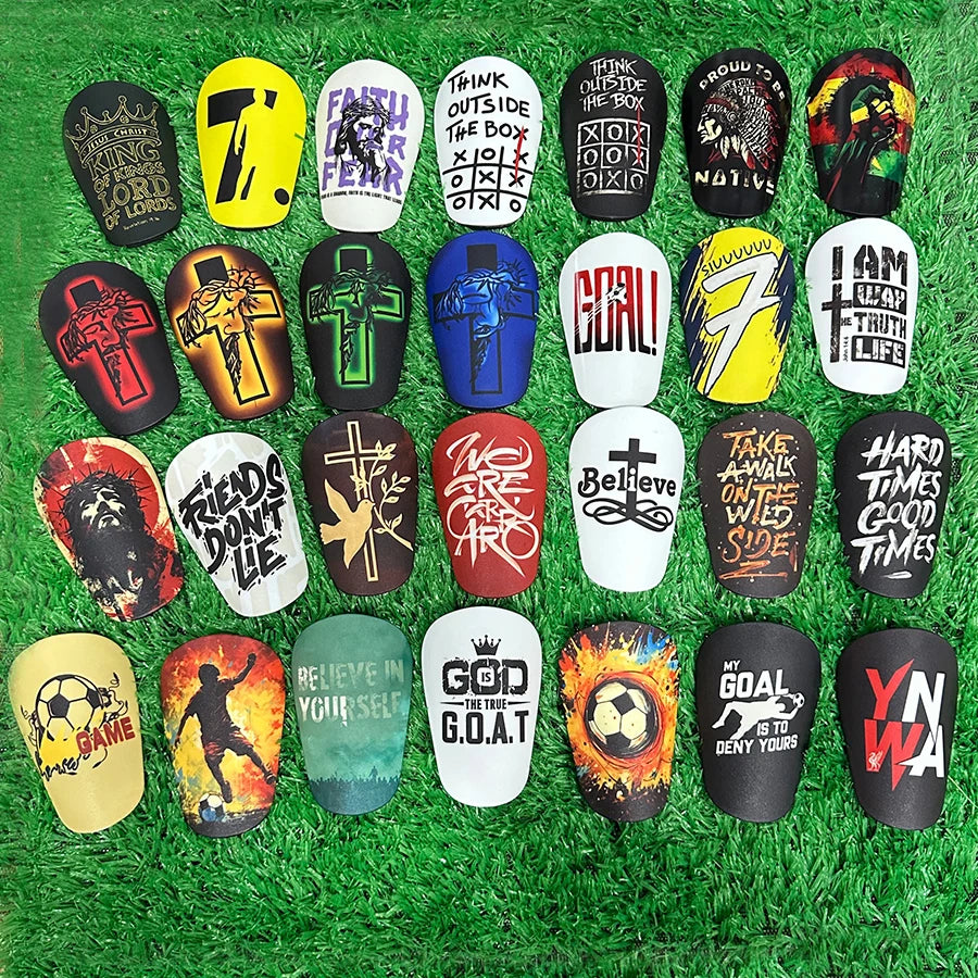 Custom Sublimation Mini Shin Guards for Kids | MOQ 1 Pair