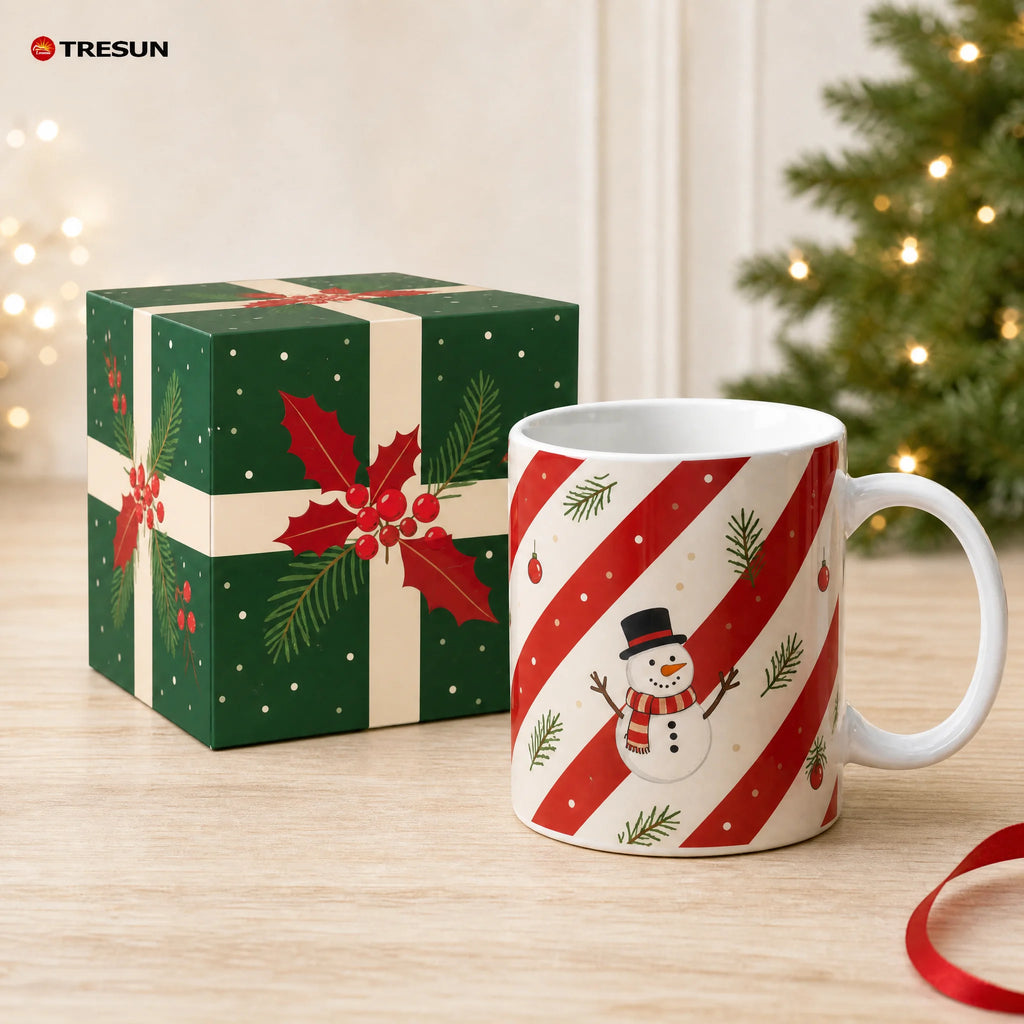 Custom Christmas Mugs 50 pcs | CE Certified