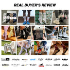 Custom Jacquard Logo Socks | 86% Cotton Crew Socks