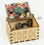 Wooden Hand-Cranked Music Box | Howl's Moving Castle | 10 MOQ | Custom