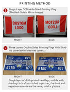 Wholesale Custom 3x5ft Flags | Polyester National Flags | 2 MOQ | Pantone Printing