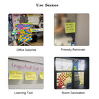Custom 3x3 Sticky Note Pads: 100 Sheets, 8 Colors, Digital/Silk Screen Print, Repositionable