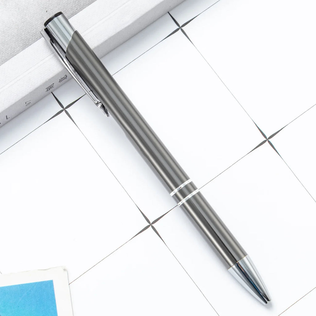 Custom Metal Pen with Logo | UV Printing | 1pc MOQ | 15-Day Lead