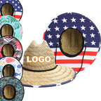 Custom Straw Lifeguard Hats with Logo | 1 MOQ BSCI Certified
