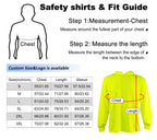 Custom Hi-Vis Dry Fit Work Shirt – Long Sleeve Safety Shirt With Reflective Tape