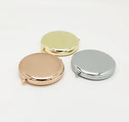 Custom Logo Metal Compact Mirrors | Bulk MOQ 50