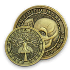 Custom Metal Challenge Coin with 3D Antique Gold | MOQ 10