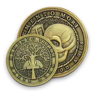 Custom Metal Challenge Coin with 3D Antique Gold | MOQ 10
