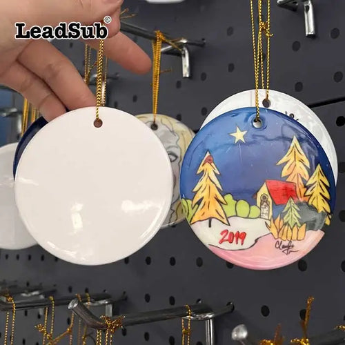 Custom Ceramic Ornaments | 200 MOQ | 7-Day Lead Time