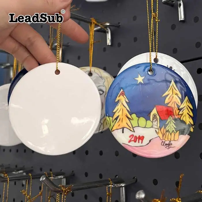 Custom Ceramic Ornaments | 200 MOQ | 7-Day Lead Time