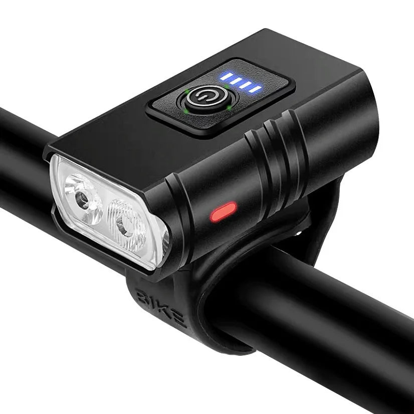 Wholesale 1000LM USB Bicycle Front Light with Logo | MOQ 1