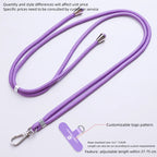 Custom Nylon Crossbody Phone Strap with Universal Tether Patch