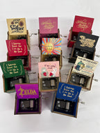 Custom Wooden Music Box | Hand Crank Children's Gift | Bulk Holiday Gifts