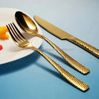 Stainless Steel Flatware Sets | 5-Piece PVD Gold | Wholesale