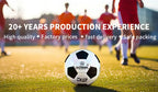 Custom Soccer Balls Wholesale | TPU Machine Stitched 2 MOQ ISO BSCI