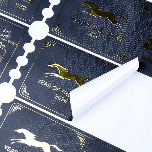 Custom Embossed Adhesive Product logo Bottle  Paper Labels Vinyl Foil Gold  Sticker Printing Waterproof  Labels  Tag