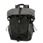 Modern Foldable Roll-Top Nylon Backpack | Unisex School & Travel