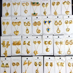 Custom 18K Gold Plated Stainless Steel Jewelry Set | MOQ 2