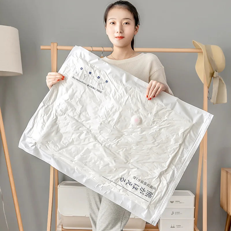 Custom Vacuum Storage Bags with Logo | 500 MOQ | 7-Day