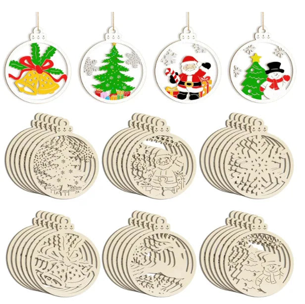 Wooden Pendants 1 pc | Custom UV Printing
