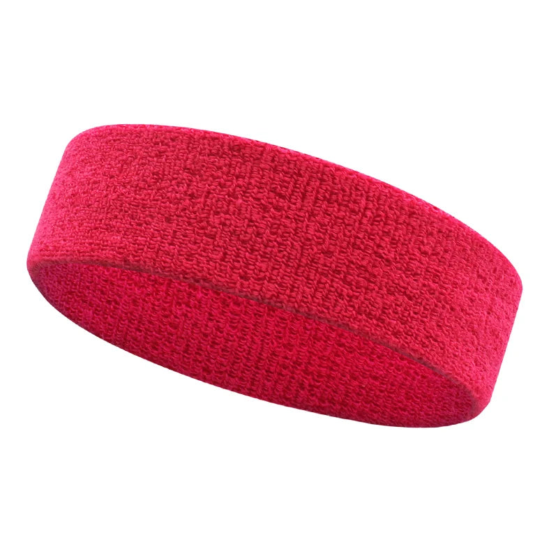 5.5cm Wide Spandex Yoga Headband with Custom Print | Sweat Absorption for Workout
