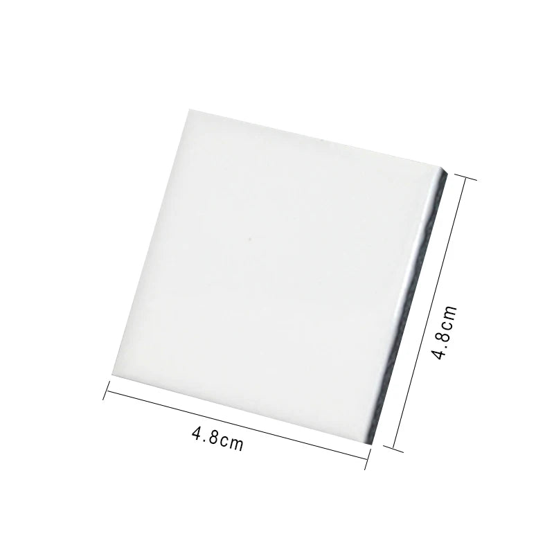 Custom Ceramic Sublimation Tiles 4.8cm | MOQ 10 Pieces