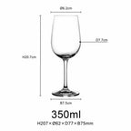 Vintage Crystal Wine Glasses: 500 MOQ, 14-Day Lead, LFGB Certified | Custom 500-1000ml Goblets