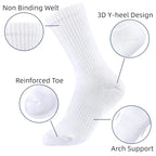 Custom Cotton-Bamboo Socks with Logo | MOQ 100 | 40-Day Lead Time