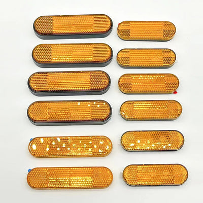 Custom CQC E-Mark Side Reflex Reflectors | MOQ 50 pcs