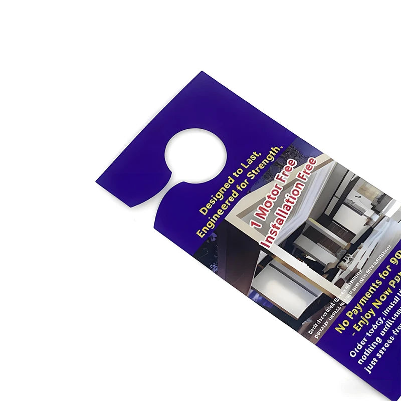 Custom Door Hangers | Offset Printed Hotel Flyers