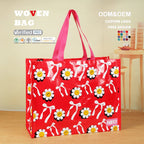Custom PP Woven Tote Bags | 20 MOQ | 5,000 for Logo