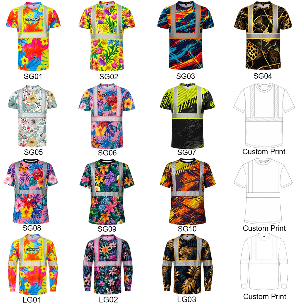 Custom EN ISO 20471 Class 3 Hi-Vis Workwear | Full Sublimation | 1pc MOQ