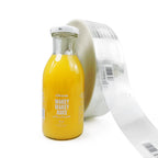 Eco-Friendly Transparent Labels | 500 Pcs MOQ, Food-Grade | Vinyl