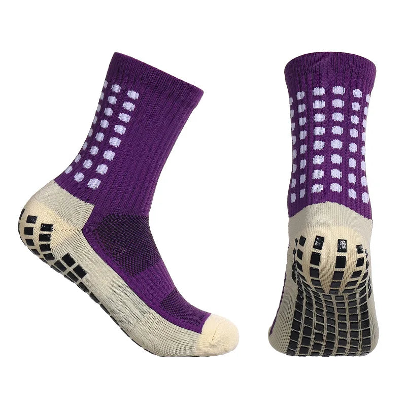 Custom Non-Slip Football Socks | MOQ 20 | 20-Day Lead