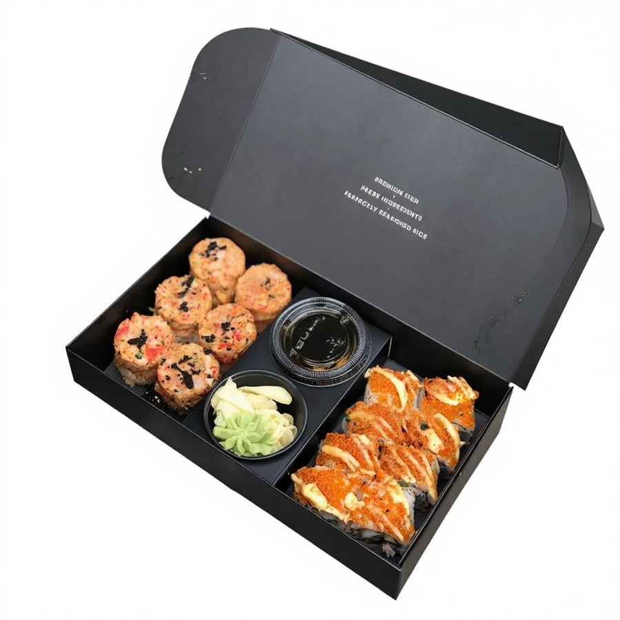 Custom Sushi Bento Box | Biodegradable Takeout Container