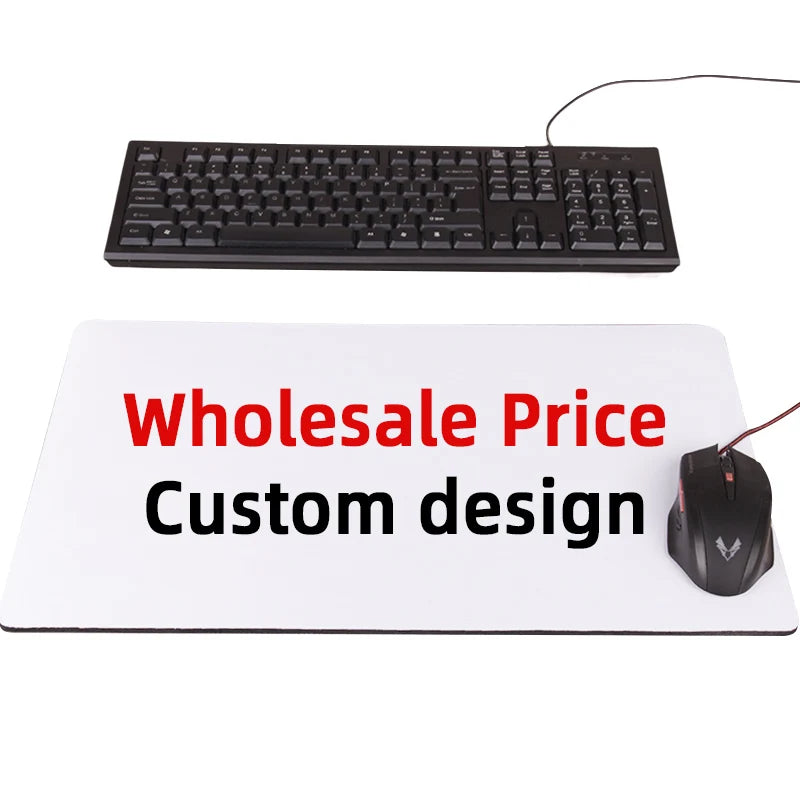 Custom Sublimation Desk Mats: 2 MOQ, 5-Day Lead, Multiple Sizes | Gaming & Office Mouse Pads